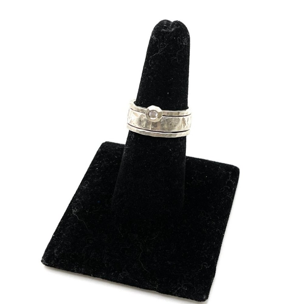 R1659 Silpada Set of 3 Ring size 7